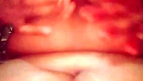 asian babe fucks herself with brinjal in horny homemade pov😍