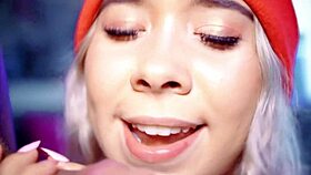 colombian bbw blonde coed webcam slut sucks cock submissive bubble butt daily