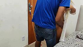 the horny mature from the condo gets intimate