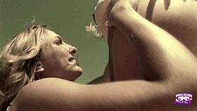 gorgeous brunette blonde stars crave orgy cumshots