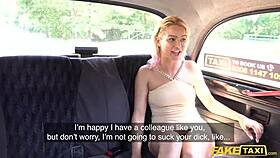 Fake taxi anal threesome pounds blonde Cherry Kiss bent over with agent