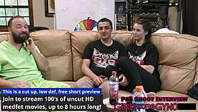 nurse bunny spreads and fingers during intense patient exam