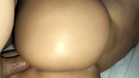 Couldn't resist cumming in neighbor's tight pussy!