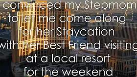 staycation with hot milf and her best friend feels amazing pt 1