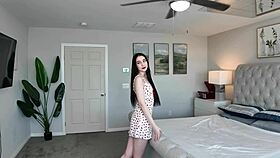 Hey, that 18yo Dolly Paige craves more cock off-camera, spanking and riding BTS! 😏
