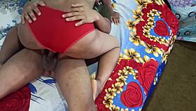 chubby desi neighbor sneaks rough doggy pounding from friend