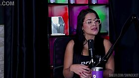 Tifany Rocha's sheer red lingerie teases in Rafinha's wild cref cast compilation.