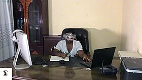 musa pledges total service to boss with deep pussy pounding!