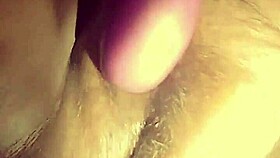 asian babe fucks herself with brinjal in horny homemade pov😍