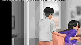 Intense missionary creampie fills shaved pussy completely