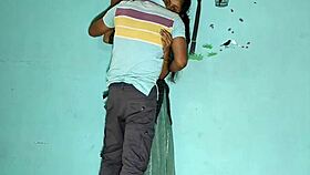 Newlywed Desi Bhabhi Moans Wild with Delivery Guy Cock!