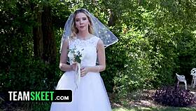 i cheat as virgin bride taking first big ass pounding