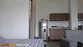 POV slutty Latina BBW big tits bounce wildly during all holes hardcore assfucking pounding