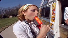 Hey, ice cream man, bang Lexi Belle doggystyle deep?