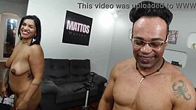 Behind scenes at Mattos Movies cumshots everywhere!