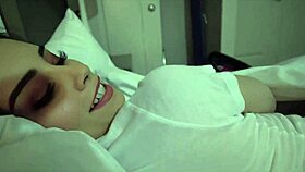 i share bed cash fuck with hot panty massage babe