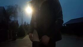 outdoor tranny bdsm body play looks intense