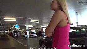 charming czech cutie seduced in mall, stripped and POV fucked hard