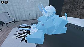 I Became a Fierce Blue Demon in Roblox