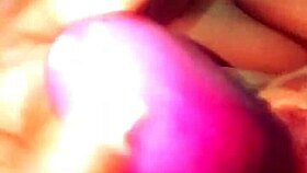 asian babe fucks herself with brinjal in horny homemade pov😍