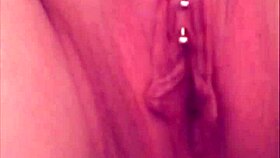 she spreads wide in the bathroom, teasing her hot pussy with dirty talk