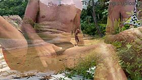 i never meant for beach handjob to become full outdoor cumshot with my wife