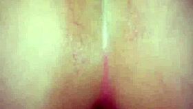 sabrinafoxy screams from destructive anal pounding no pussy