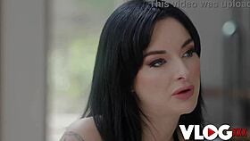 Tattooed Babe Lysagna Del Ray's Wild BTS Deepthroat Action!