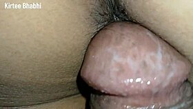 sharing a bed leads to rough gaping pussy ride