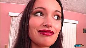 Sapphire Rae Teases Before Intense Double Penetration
