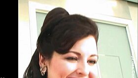 lorna morgan bares huge natural tits backstage at steamy photoshoot session