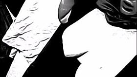  chained fat BBW MILF begs for rough bondage tit torture now!