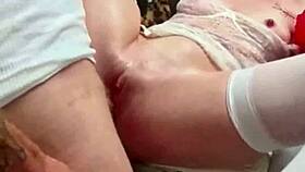 tess thompson's tiny body hooks up for sloppy deepthroat with bryan gozzling