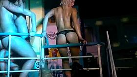 enf amateurs strip in wild contest battle