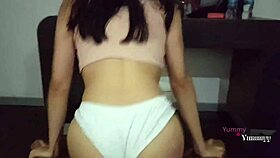 i fucked my best friend's ex, she rode until i creampied her tight pussy