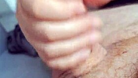 oh man i'm just jerking my buddy's cock so good feels amazing