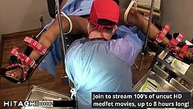 doctor hits freshman lotus lain with mandatory hitachi pussy orgasm