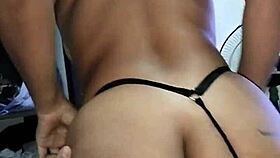 Big ass party slut rides huge cock after wild holiday deepthroat session