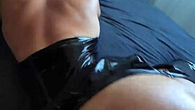 Oiled latina twerks ass then rides better than girlfriend