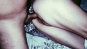 POV homemade casting, watch this milf deepthroat my monster cock then take anal