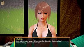 My New Family Redhead Futanari Erotic Game with Big Ass Tits Thrills