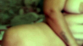 Seductively stroking tight pussy with dildo to massive squirting climax