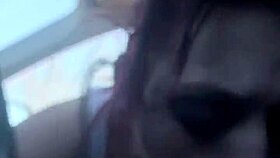 Emo Slut Deepthroated and Face-Fucked in Car Ride