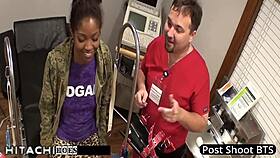 doctor hits freshman lotus lain with mandatory hitachi pussy orgasm