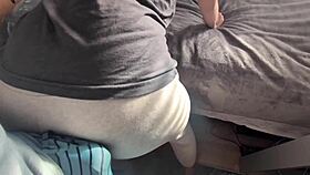 Pov redhead college slut twerks juicy ass on thick cock