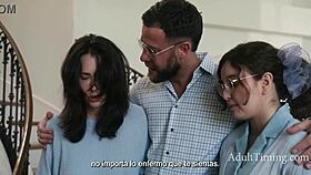 Unfaithful man forces pregnant euro wife into brutal gangbang domination