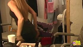 Photoshoot Poses Turn Brunettes to Pussy Licking Lesbians