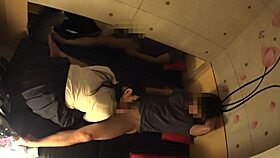 japanese busty schoolgirl gets secret oily massage tease