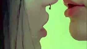 Naughty young women explore toys and kisses in steamy play sessions