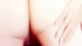 mature woman savors her intimate moisturizing routine at home